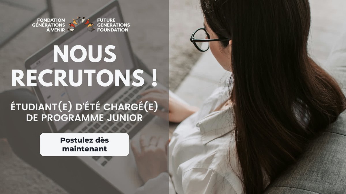 Future Generations Foundation tweet media