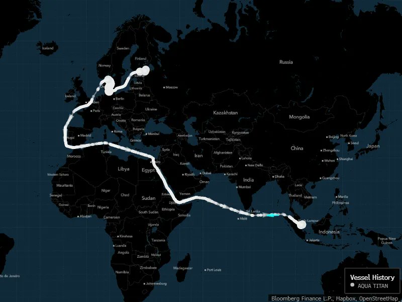 Sanju_Verma_'s tweet image. This is what PM Modi's diplomacy has achieved..Russian tankers turning around mid-voyage from China to India..#Modiplomacy💪💪