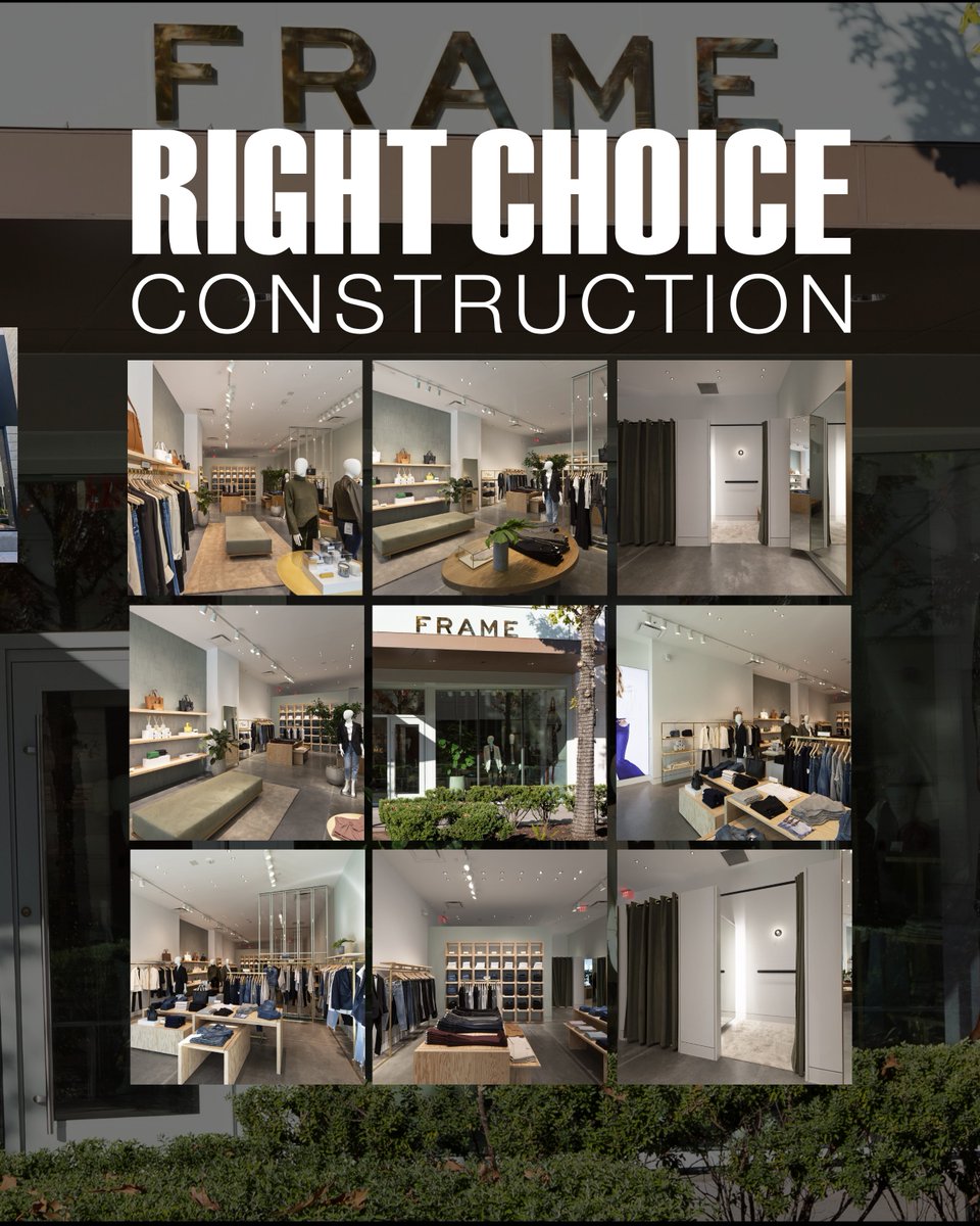 RightChoiceDev2's tweet photo. Precision, planning, and an eye for the customer experience.

We specialize in building retail environments that are both functional and visually impactful — spaces where brands come to life and customers feel the difference.

What can we build for you? Call us at (832) 450-4999 https://t.co/OsLMbkrmHf
