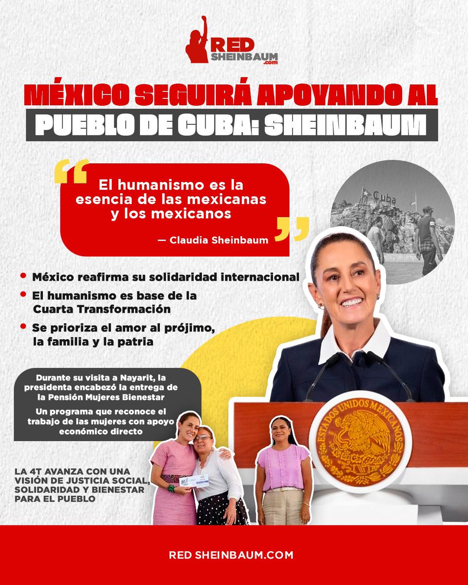 Red Sheinbaum tweet media