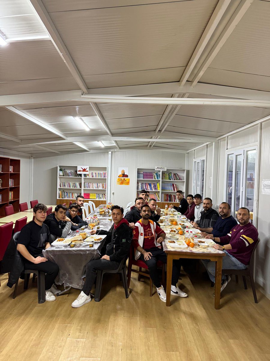 Şampiyonlar ligi Maçımız öncesi iftarda bir araya geldik.