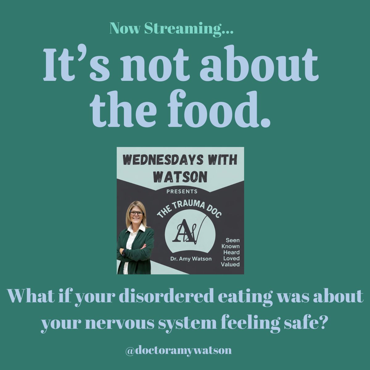 Dr. Amy Watson tweet media