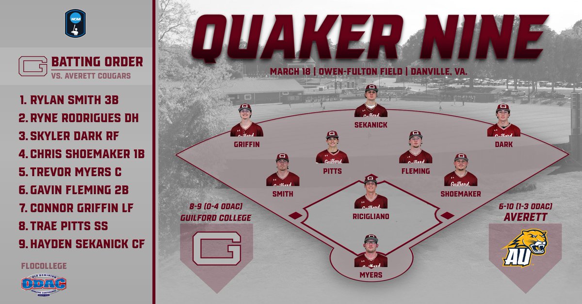 Guilford College Baseball tweet media