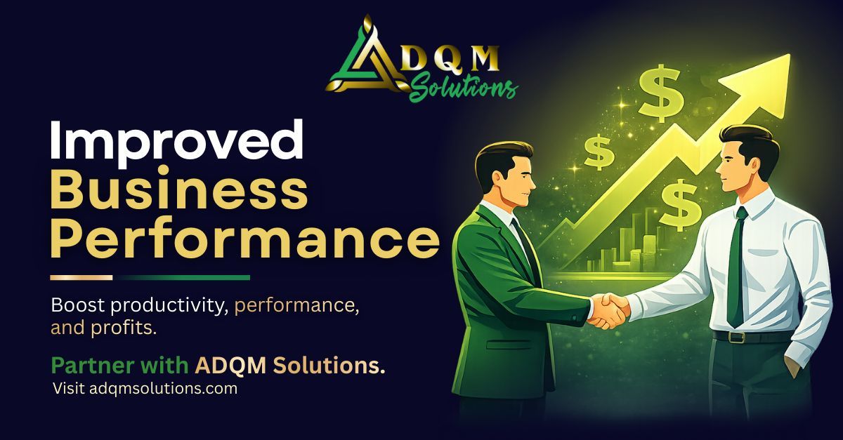 ADQMSolutions's tweet photo. Improved business performance starts with strategy + execution.

Boost productivity. Increase efficiency. Grow profits.

Partner with ADQM Solutions and scale with confidence.

👉 https://t.co/ImtJkfupp5

#BusinessGrowth #Performance #Leadership #Entrepreneurship #ADQMSolutions https://t.co/5l3ZvYn7Lg