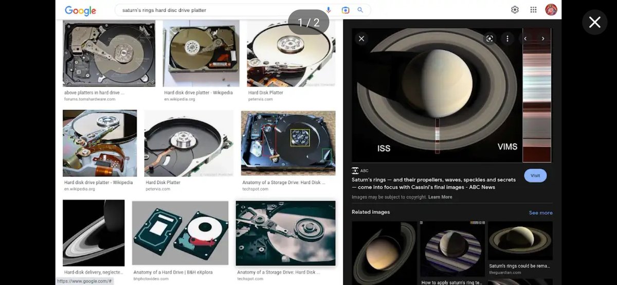 sunbecomesea's tweet photo. @elonmusk Come on man tell us the truth about Saturn!! https://t.co/Hm2cd6vxgj