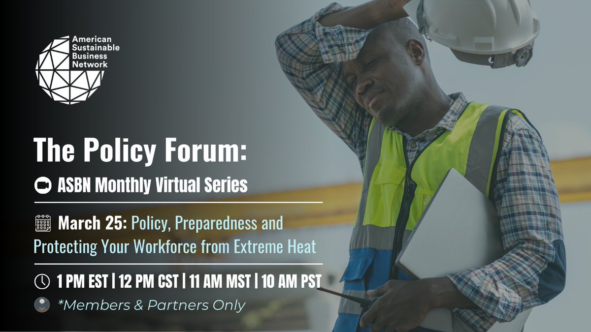 American Sustainable Business Network tweet media