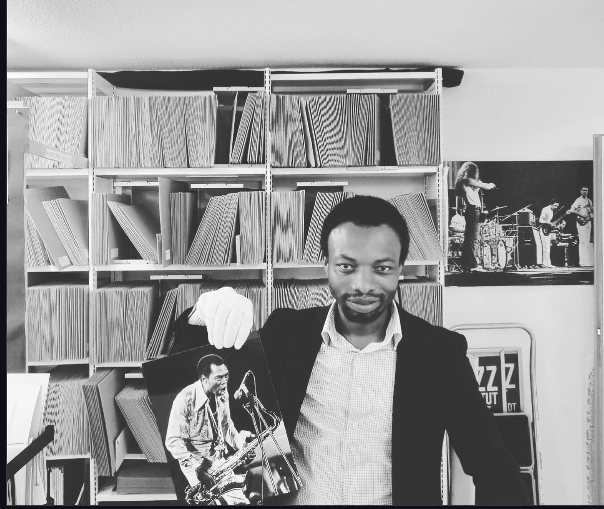 OladeleAyorind1's tweet photo. In 2024, I saw Fela Kuti and other African jazz legends in the Darmstadt Jazz Institut's archive collections. But people hardly consider Fela in Jazz discussions. I am excited!  This collection will further shape my work in jazz, and global Black music and cultures! https://t.co/8w3ghHzRk1
