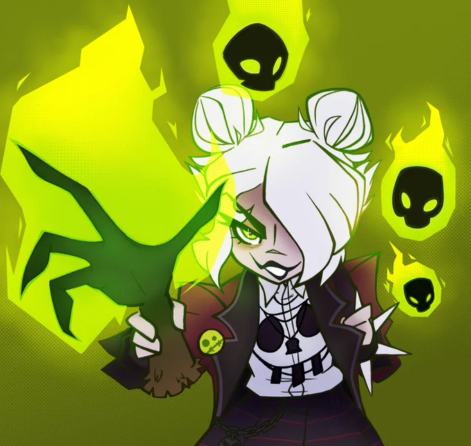 I wanna get to know you better, goth girl. Anyways, I love #Deadlock-