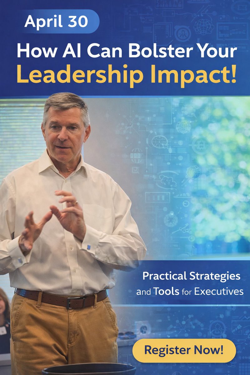 LarryMietus's tweet photo. Take the mystery out of AI. Amp up your leadership game. Corporate discount in effect.
#applyaitoday #leAdershIp #speakingofstrategy #chiefexcuseobliterator
https://t.co/no8pDjmM1t https://t.co/Qv1XYaf0E9