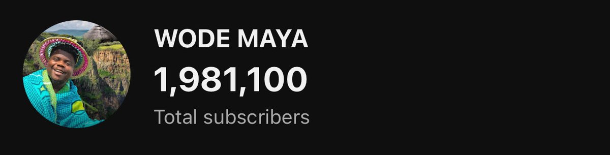Wode Maya ® tweet media