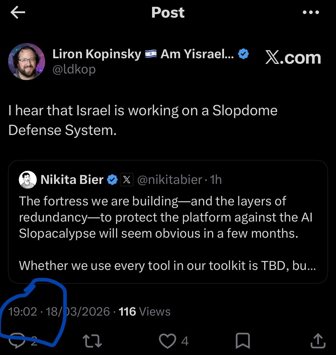 Liron Kopinsky 🇮🇱 Am Yisrael Chai tweet media