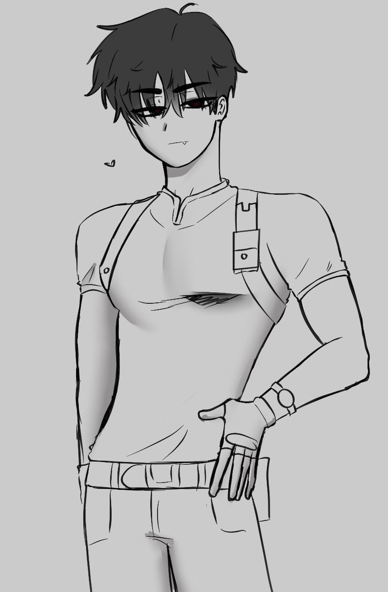 old ivan as leon doodle #ivan #alnst