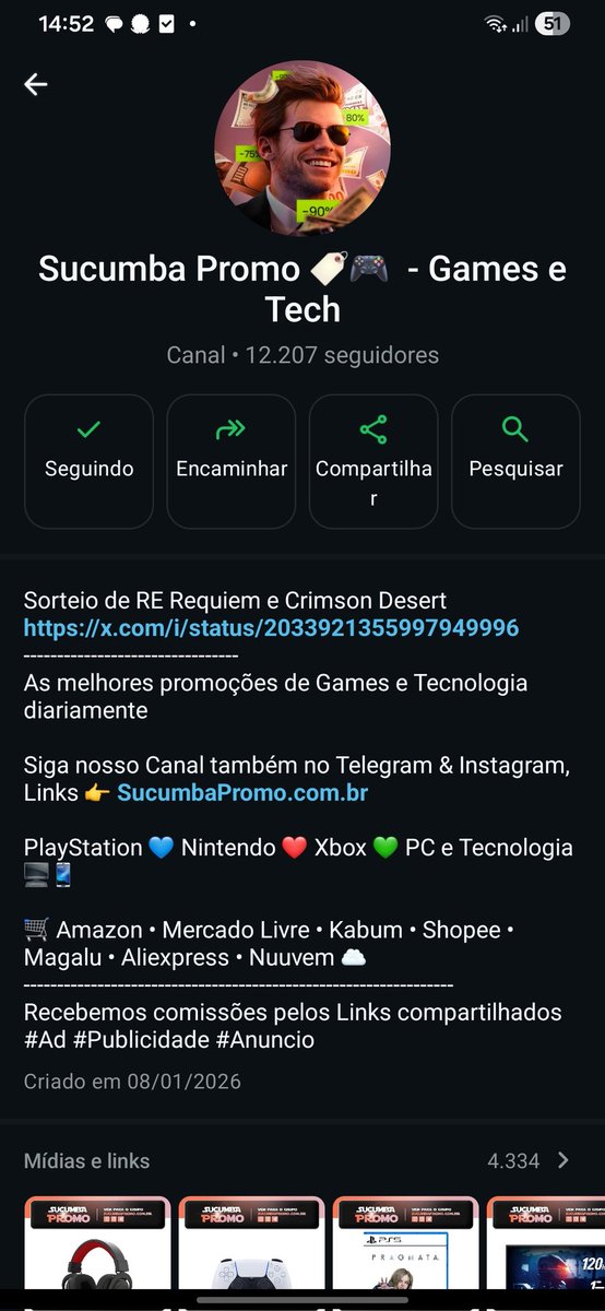 petrusxh's tweet photo. @SucumbaGames Boa sorte rapaziada! https://t.co/Giu3xvyYBB