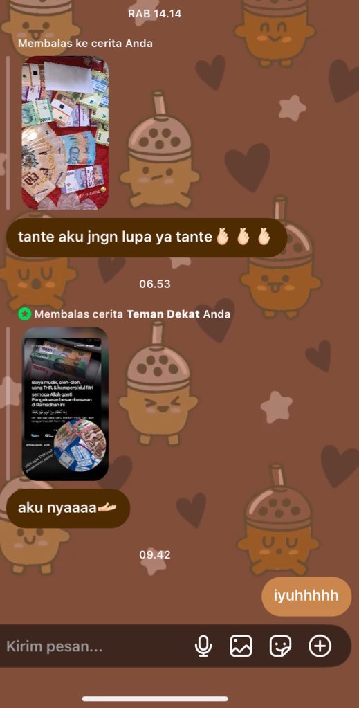 pipiunaa's tweet photo. @pinkspetall NIH LIHAT, KAYAK ORANG G PERNAH DIKASIH UANG. MENTAL PENGEMIS!!! https://t.co/0q1WdcKwu5