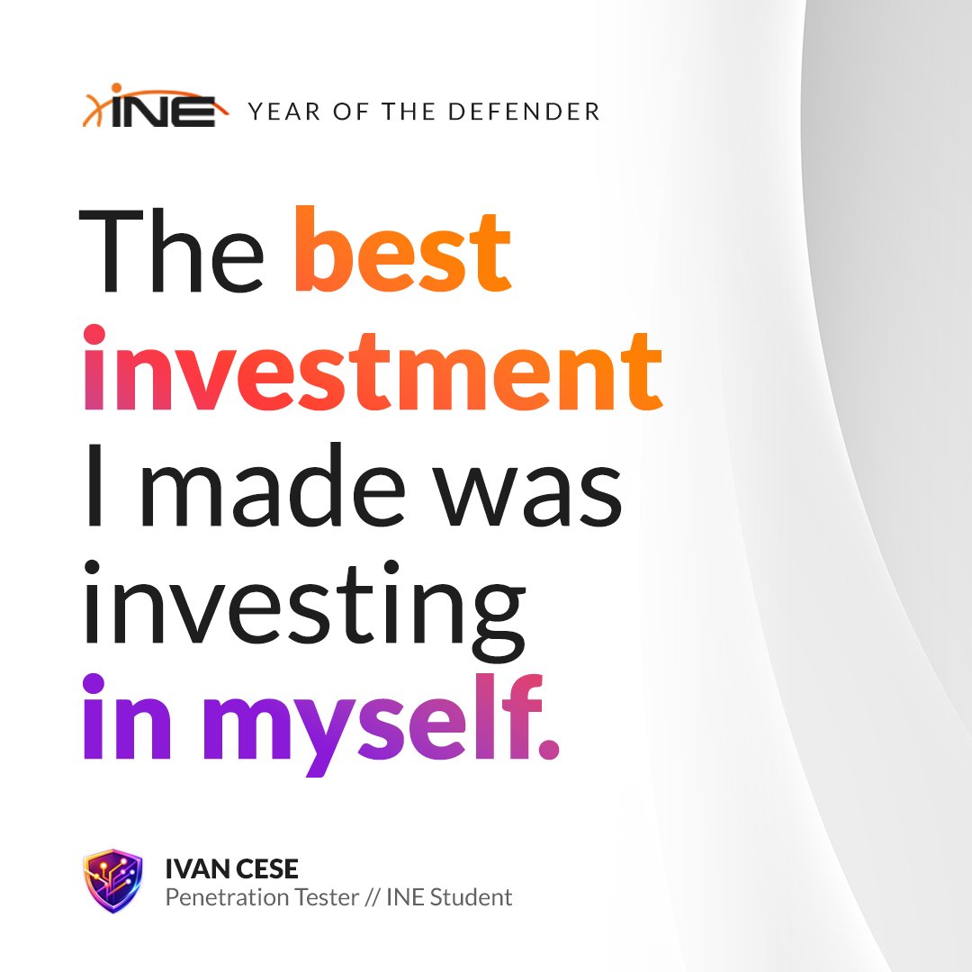 INE Security (FKA eLearnSecurity) tweet media