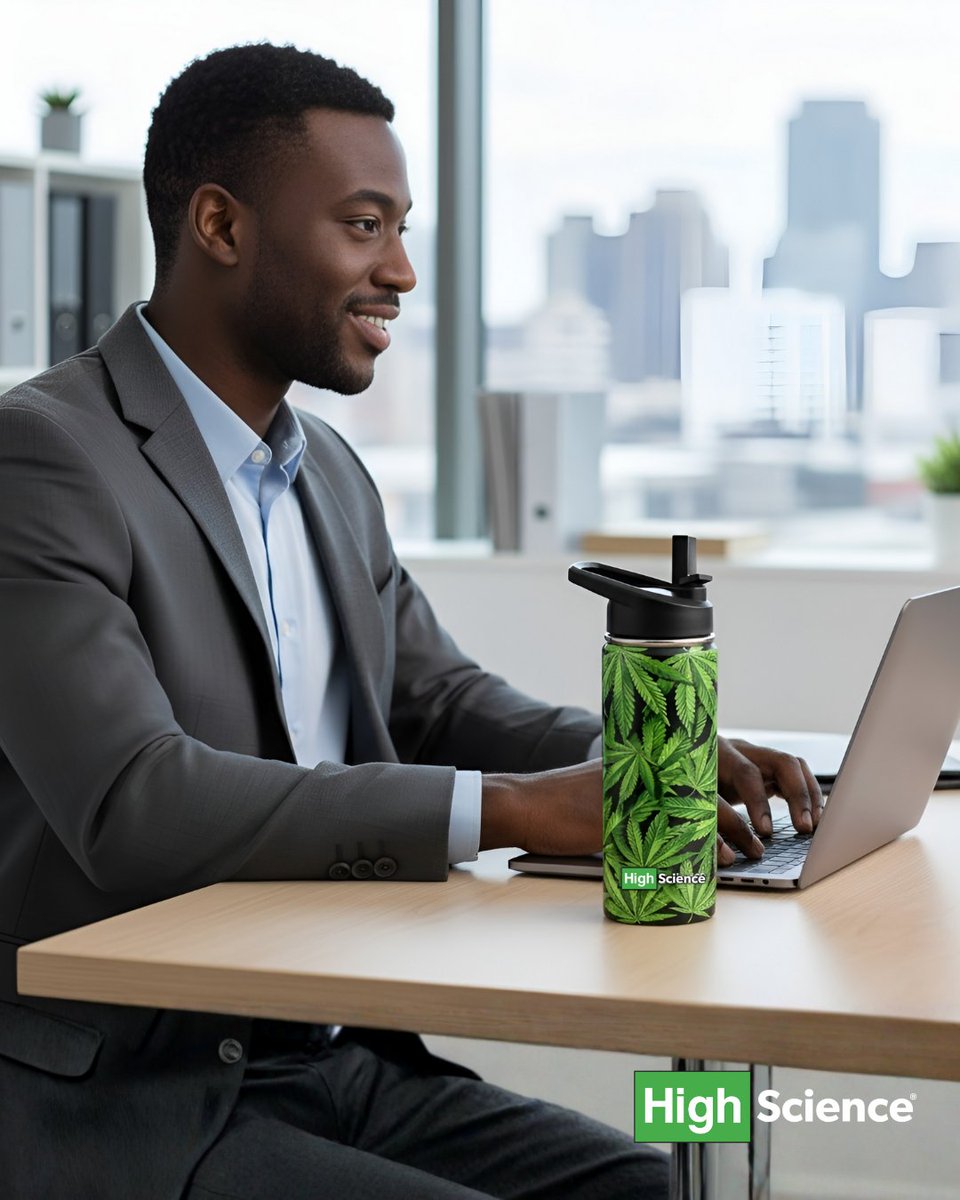 HighScienceX's tweet photo. 💧 Stay hydrated. Stay elevated. 🌿The High Science Insulated Vacuum Bottle keeps your drinks hot or cold for hours — perfect for on-the-go adventures or post-sesh chill time.👉 Grab yours now: https://t.co/WV6gdR7vzu￼

#HighScience #VacuumBottle #CannabisLifestyle #420Essentials #StayLifted #MarijuanaMerch
