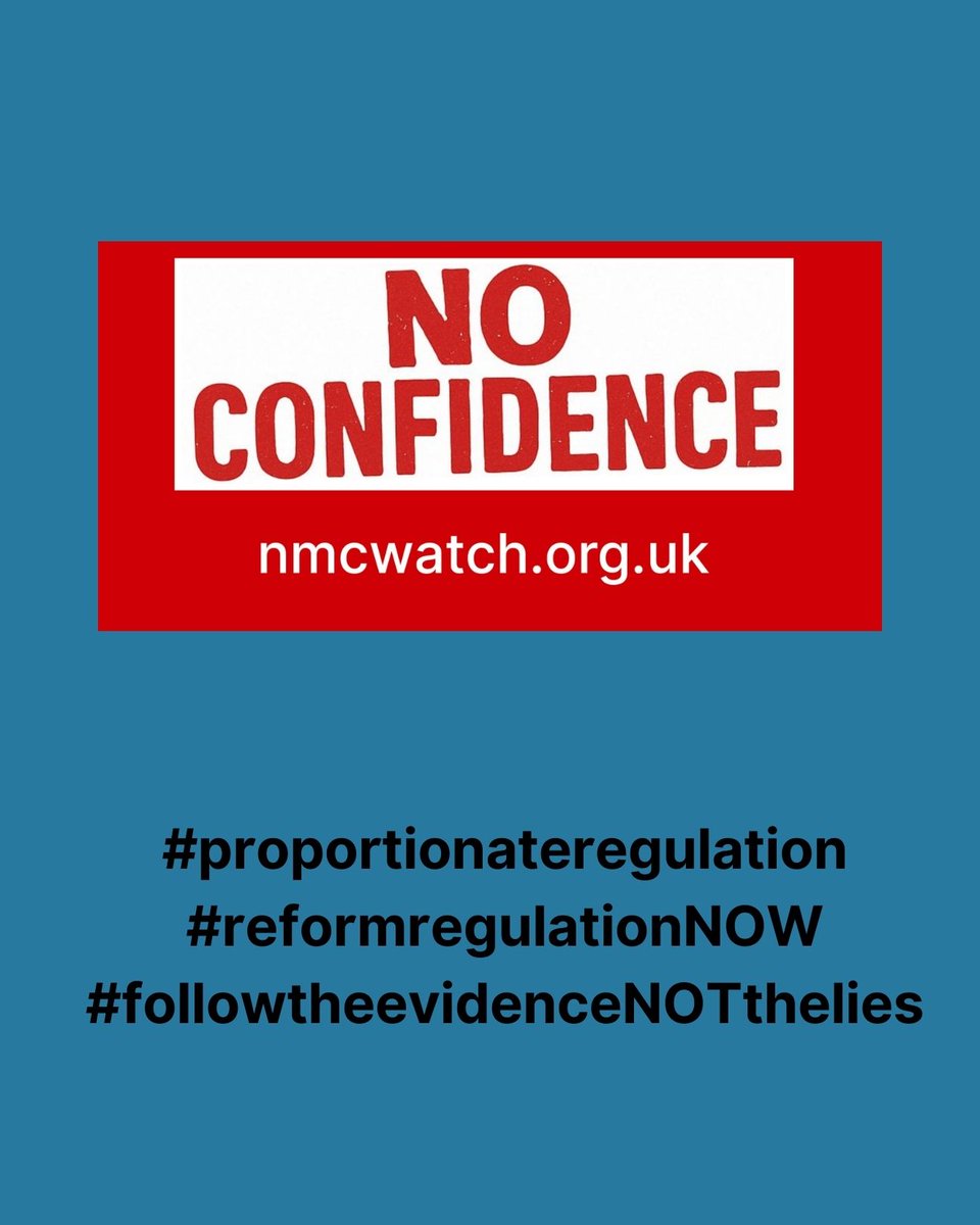 NMCWatch:Registrant Care tweet media