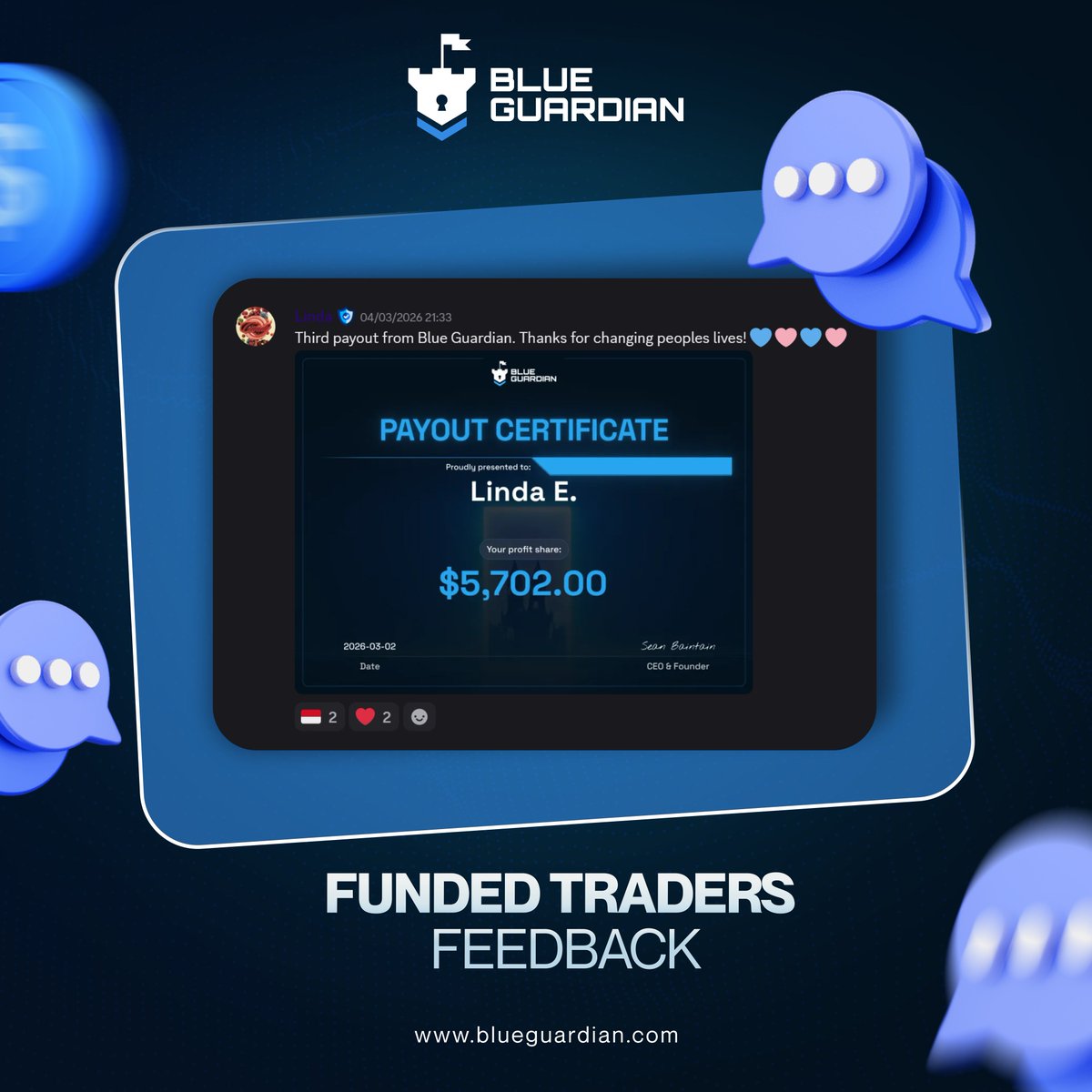 Blue Guardian tweet media