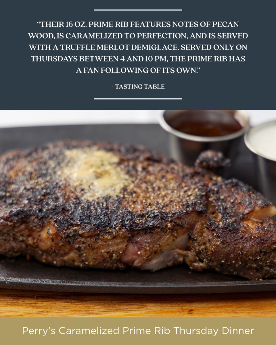 Perry's Steakhouse & Grille tweet media