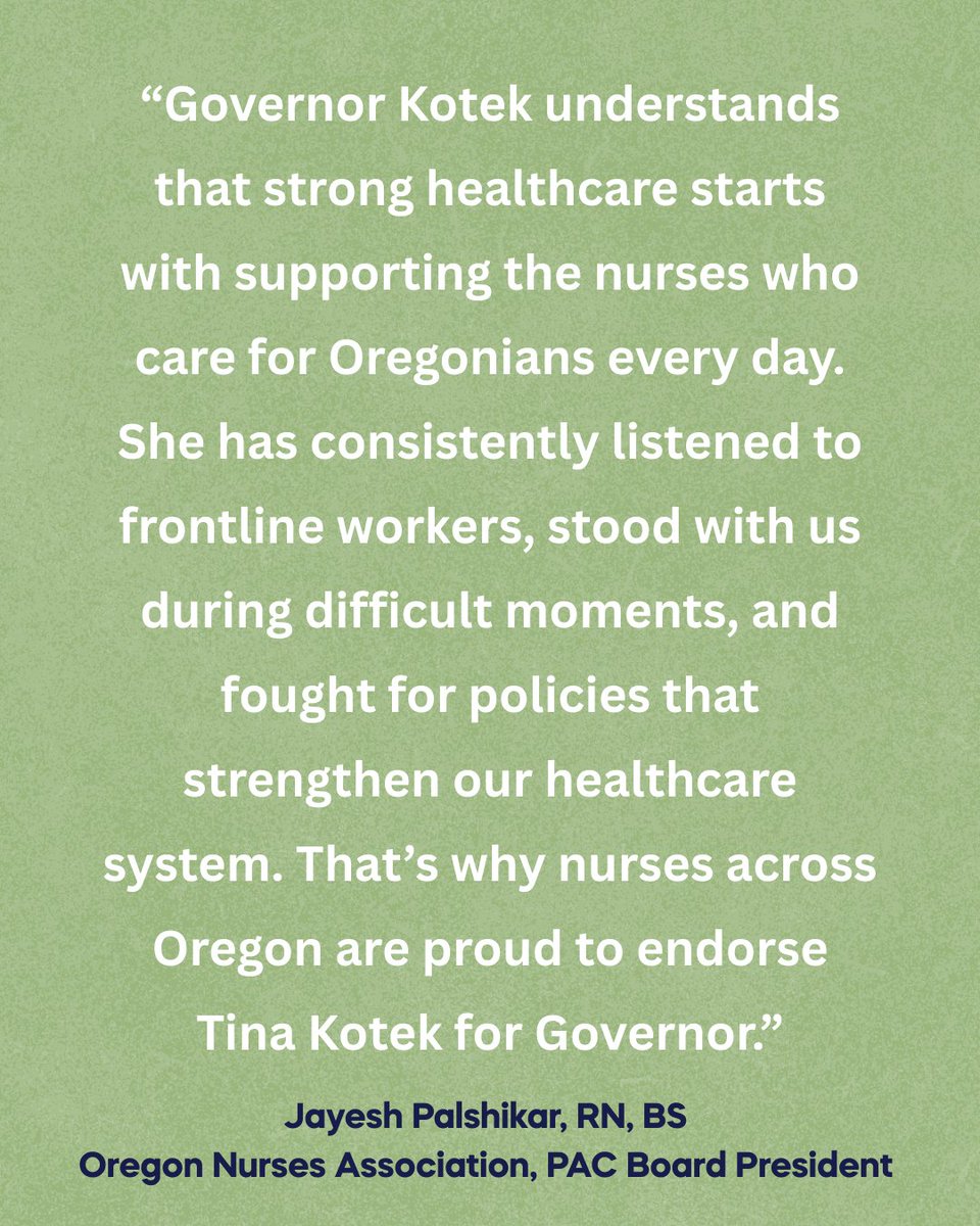 Tina Kotek tweet media