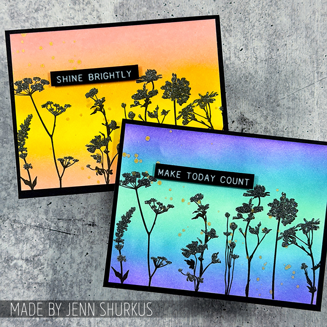 stampers_anon's tweet photo. @jennshurkus showcases two beautiful ways to use the #timholtz Wildflowers mixed-media set (THMM159)βeach card bringing its own color palette, layering, and botanical charm! πΏβ¨
#timholtzstamps #stampersanonymous #SACurations #handmadecards https://t.co/owDLAxolMx