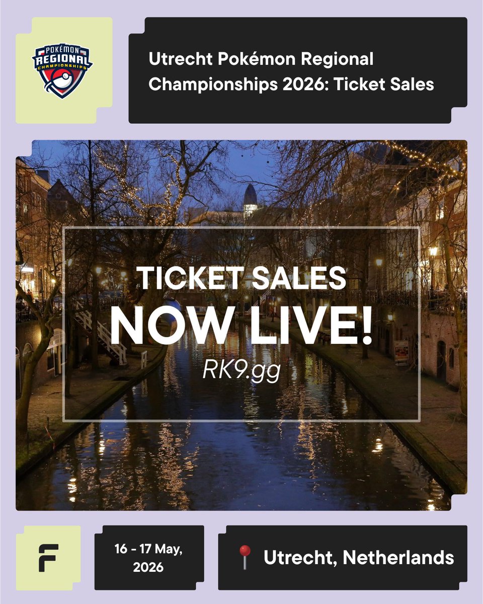 Pokémon tournaments by Fanfinity tweet media