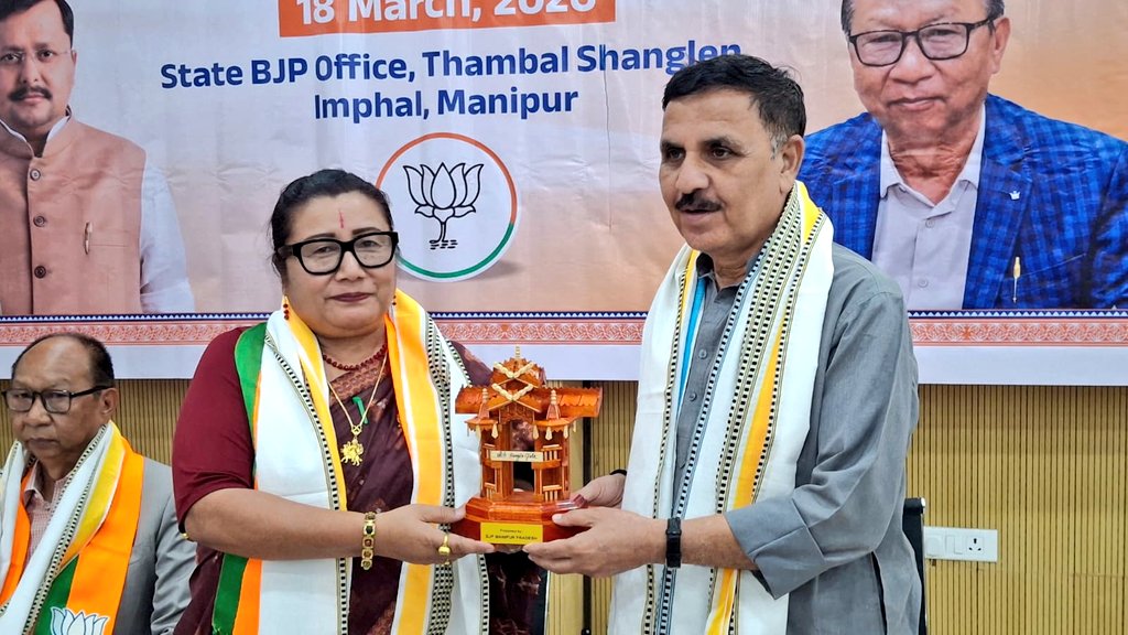 Adhikarimayum Sharda Devi tweet media