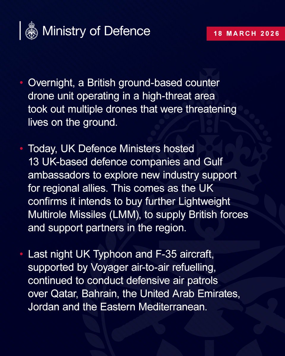 Ministry of Defence 🇬🇧 tweet media