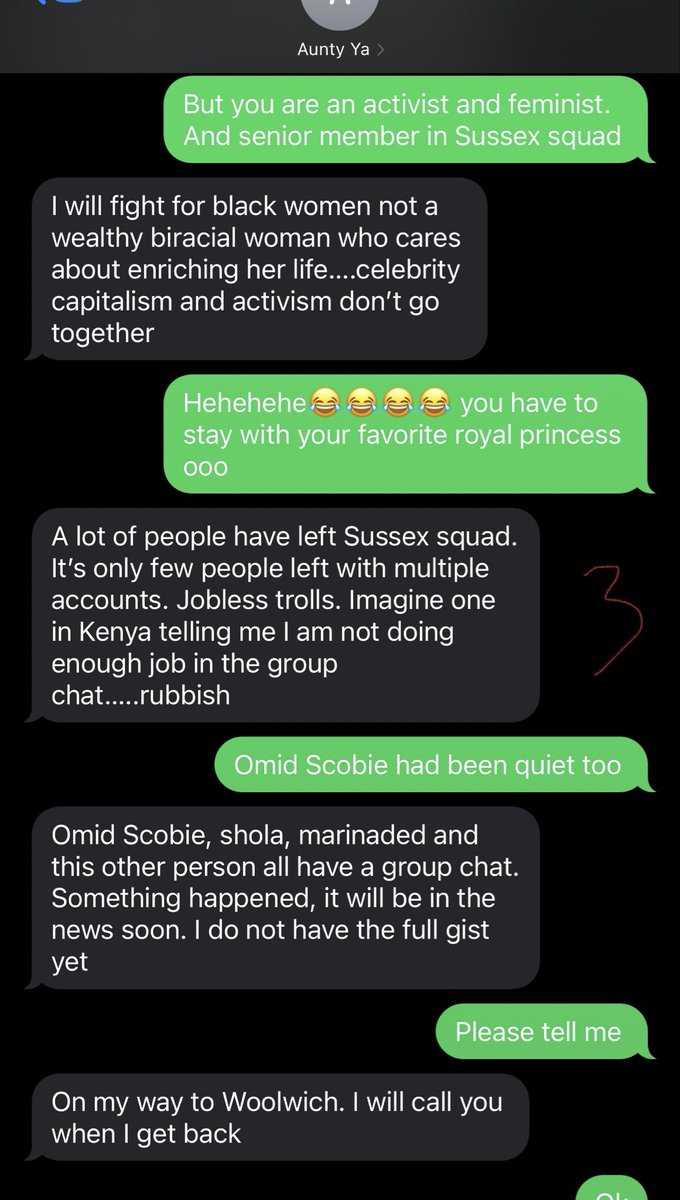 aremo2019's tweet photo. @sage1411 Leaked messages are coming out too. Sussex group chat https://t.co/fKVENyzOWO