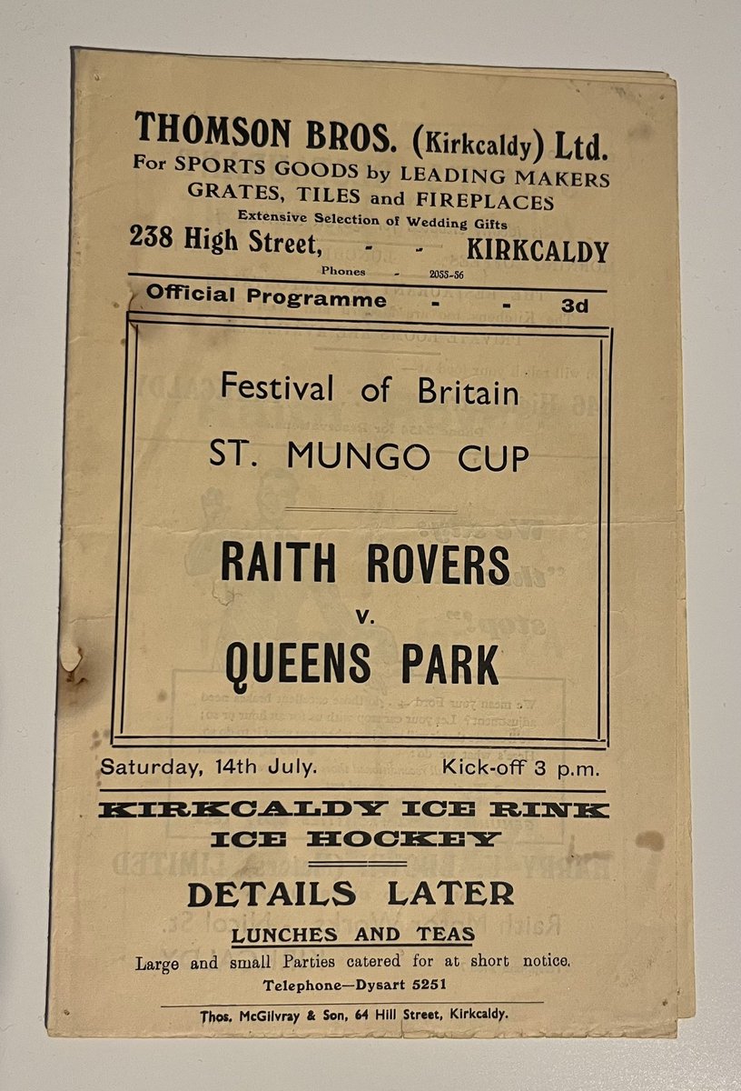 Raith Programme Guy tweet media