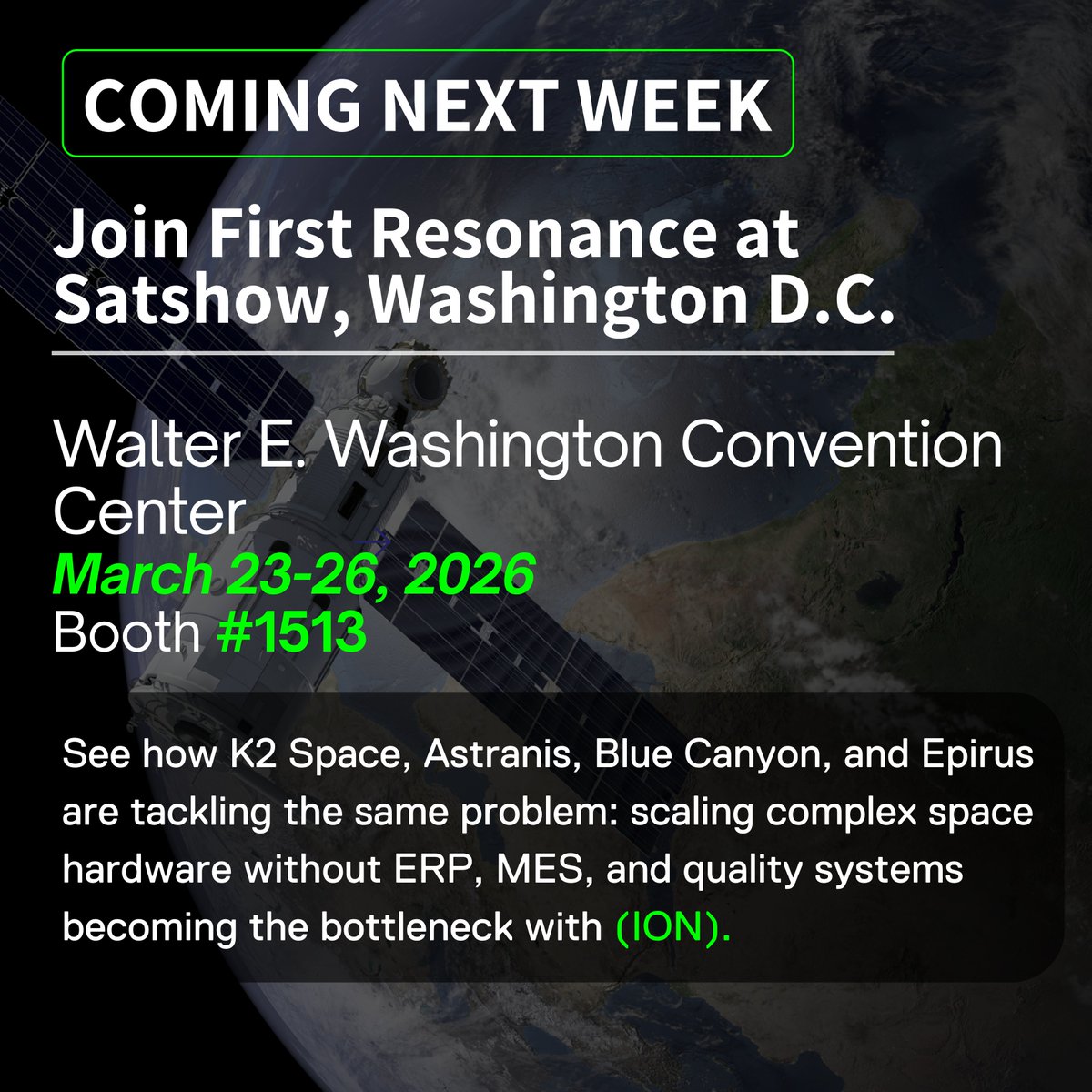 First Resonance tweet media