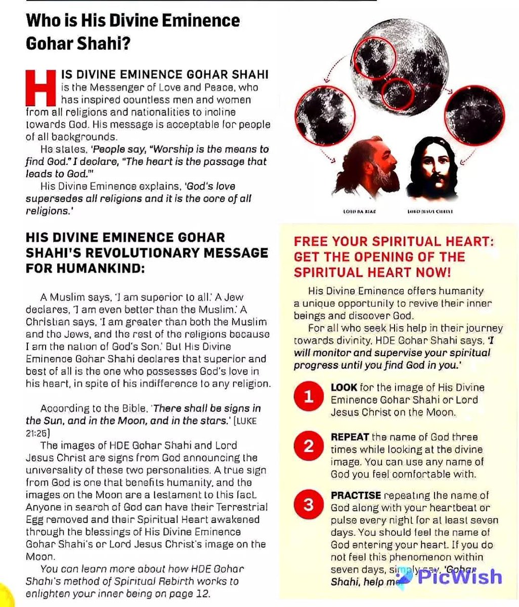 HDE GOHAR SHAHI'S REVOLUTIONARY MESSAGE FOR HUMANKIND.Look carefully at these divine signs and obtain activation of the spiritual heart . Seek help for your salvation. The only saviour of Humanity is HDE Gohar Shahi #imamMahdi #لبنان #IranWar‌ #رمضان_١٤٤٧ه #٢٩رمضان  #IranMassacre