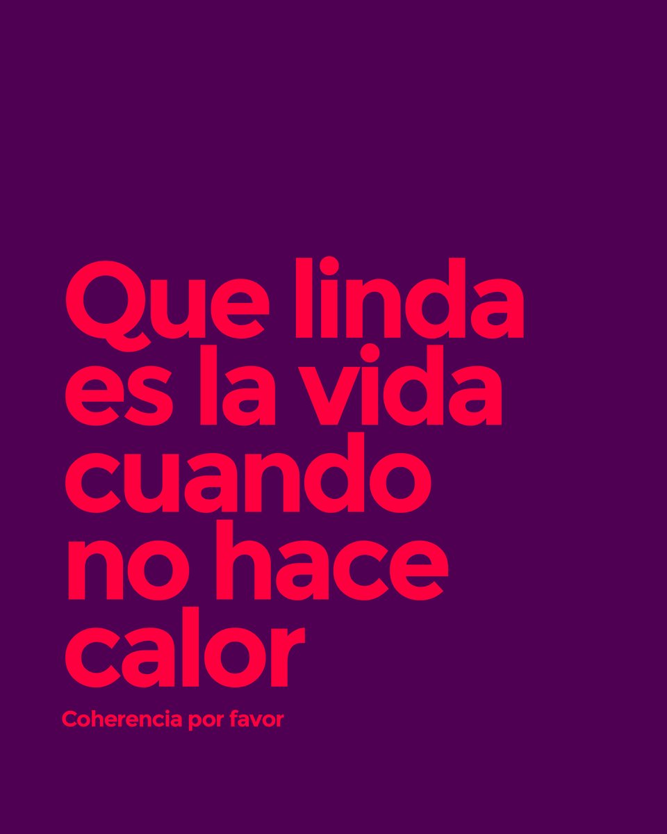 Coherencia Por Favor tweet media