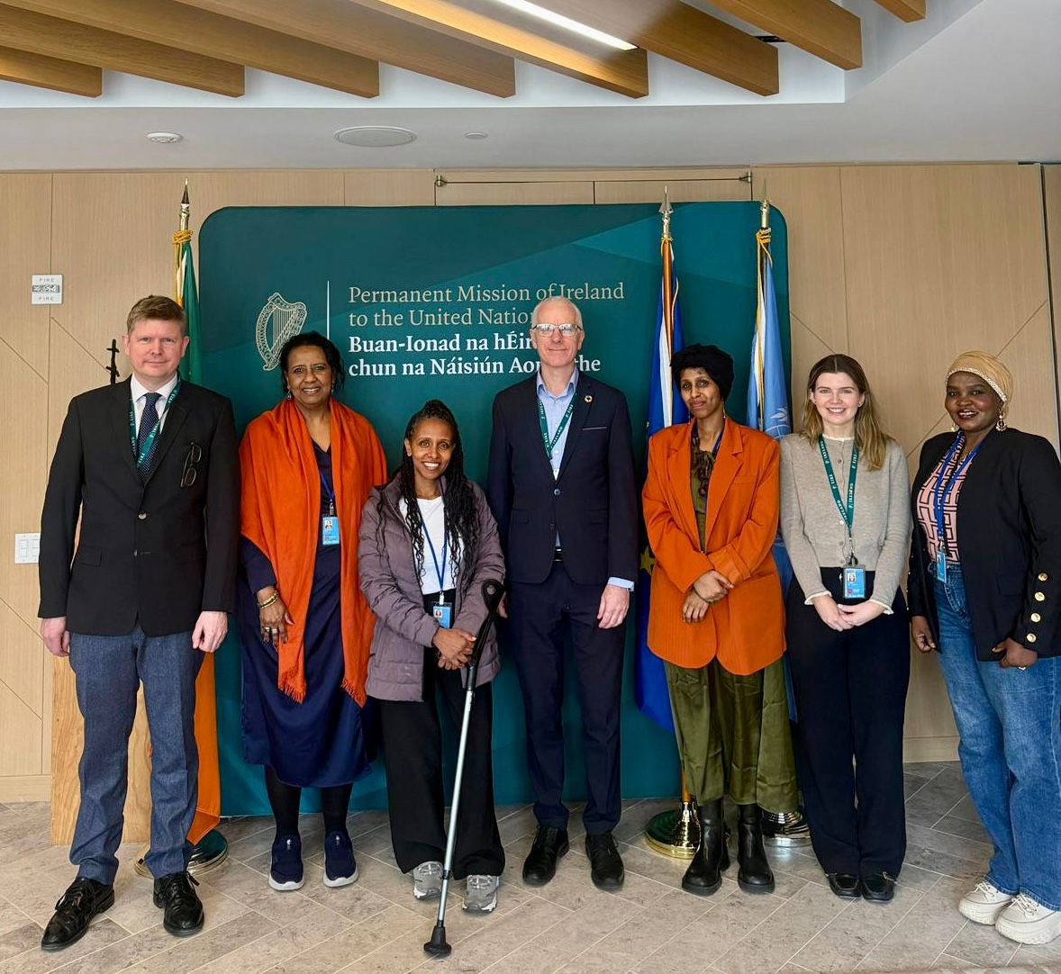 In the margins of #CSW70, the Strategic Initiative on Women in the Horn of Africa briefed us on the crisis of conflict-related sexual violence in Sudan. 

🇮🇪 calls for a cessation of hostilities, the protection of civilians, humanitarian access, and the investigation of