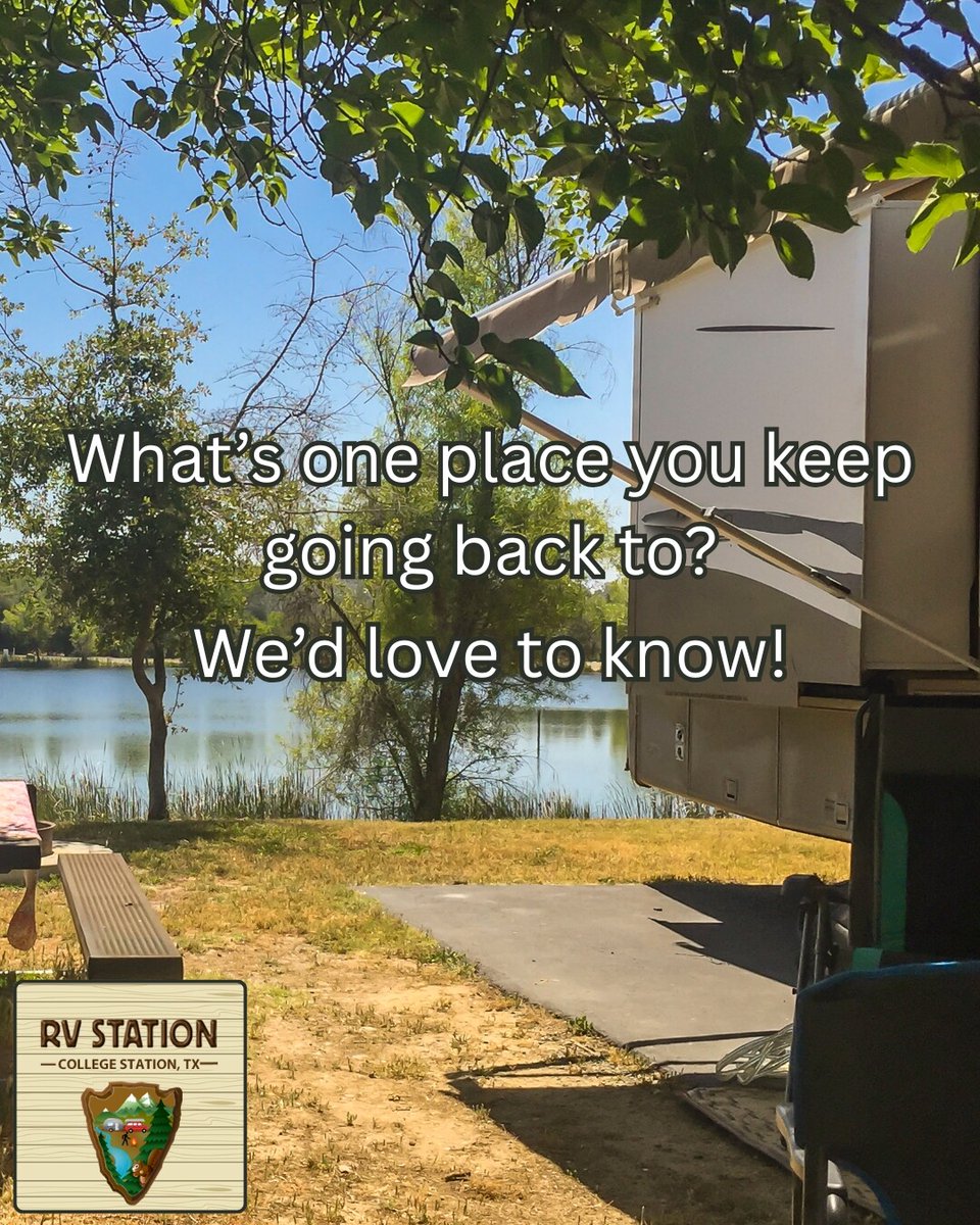 Everyone has that one spot they can’t stay away from. It’s always calling you back for another trip with RV Station College Station. Where is it?

Check us out today! 🔗 rpb.li/jq83

#RVStationCollegeStation #RVLife #CampingSpots