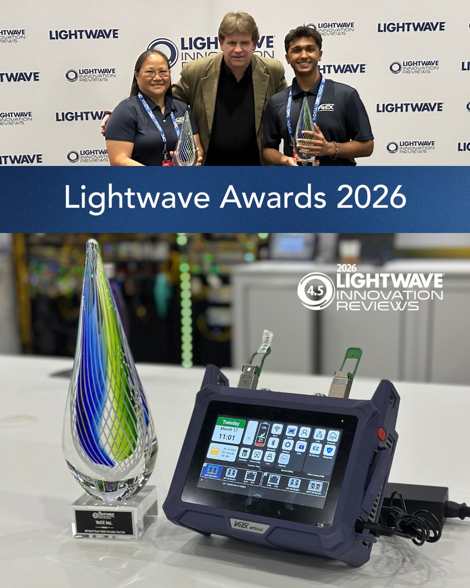 VeEX Inc. tweet media