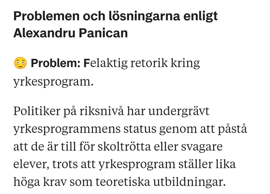 simhal19's tweet photo. Utdrag från en artikel som publicerades i Sydsvenskan idag. Lite skamlöst ifall det är AI. (Verkar som det) https://t.co/Oarq9024Gi