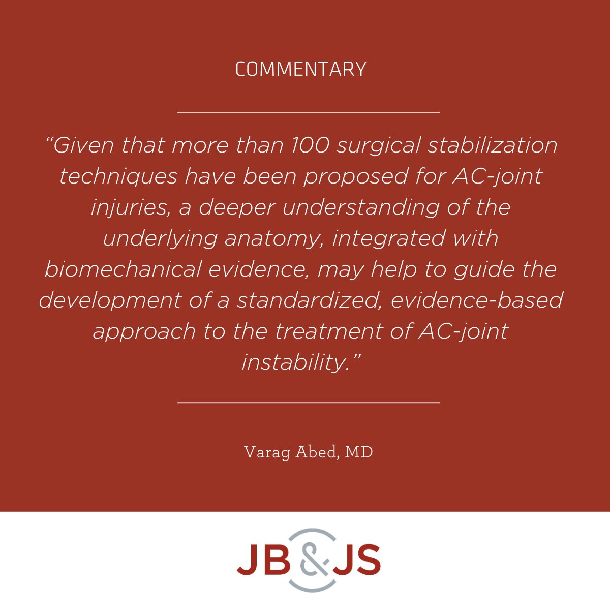 J Bone & Joint Surg tweet media