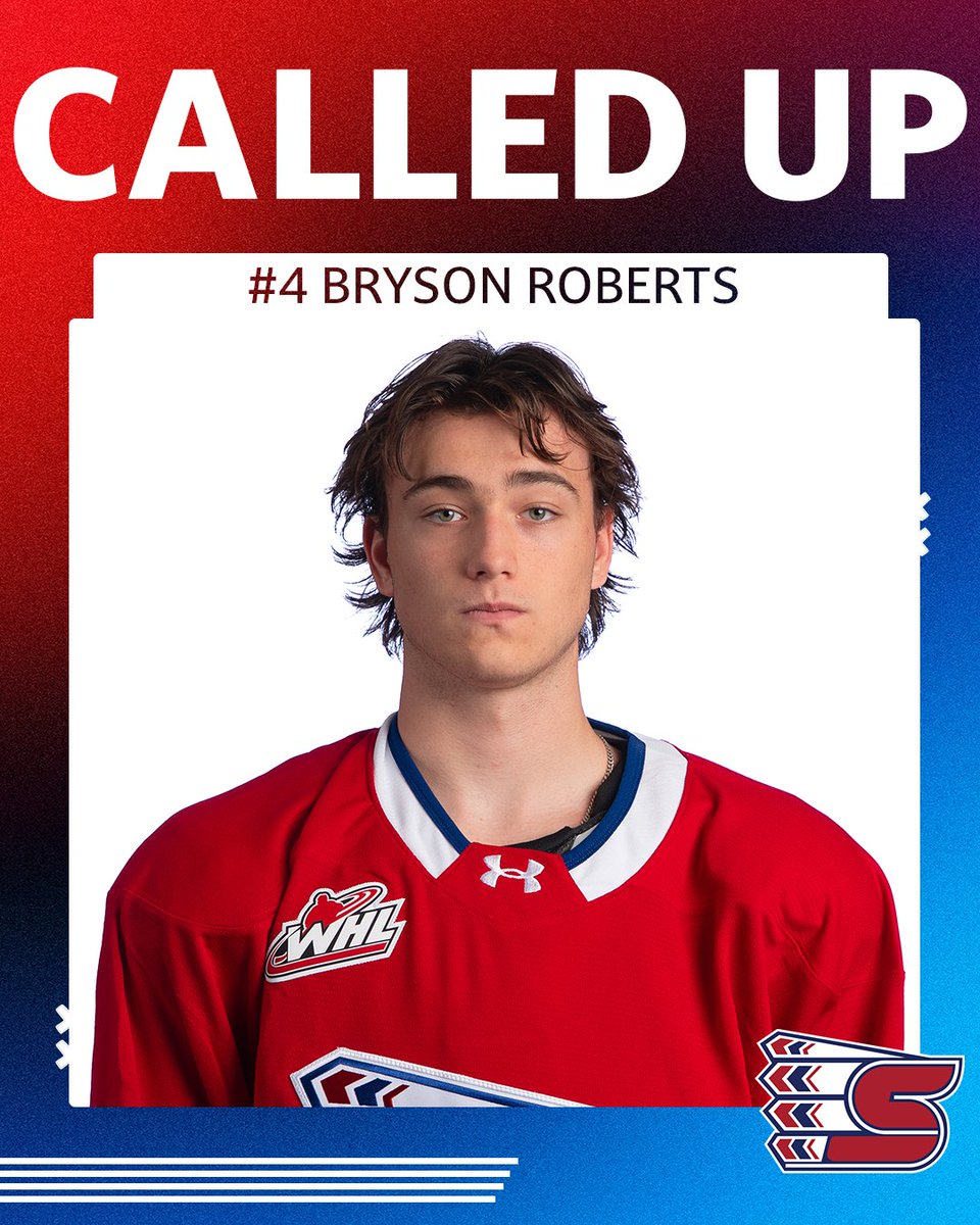 spokanechiefs's tweet photo. 📋 ROSTER UPDATE 📋

We've added defenseman Bryson Roberts and forward Caden Zasada to our roster ahead of regular season finale weekend.

#GoChiefsGo https://t.co/YIgFDvVCf6