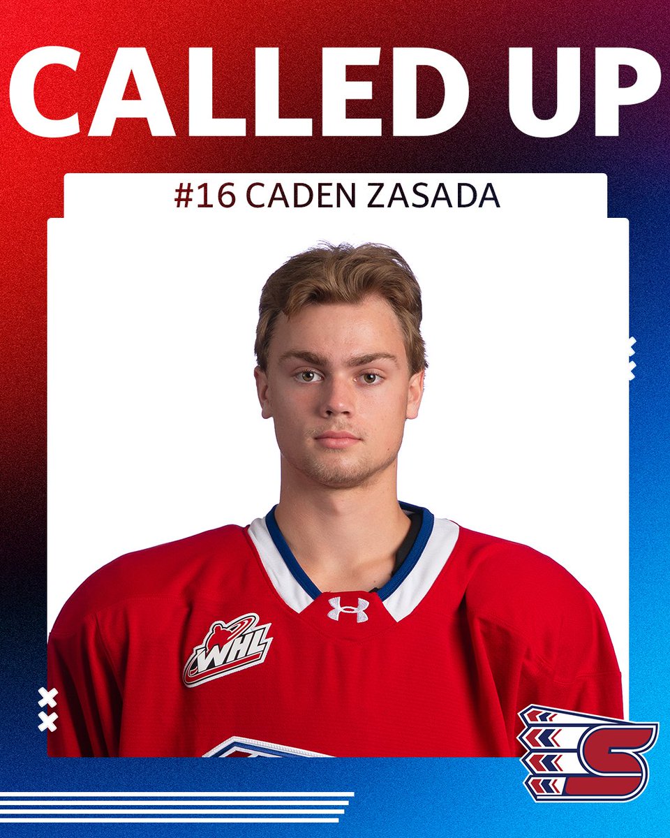 spokanechiefs's tweet photo. 📋 ROSTER UPDATE 📋

We've added defenseman Bryson Roberts and forward Caden Zasada to our roster ahead of regular season finale weekend.

#GoChiefsGo https://t.co/YIgFDvVCf6