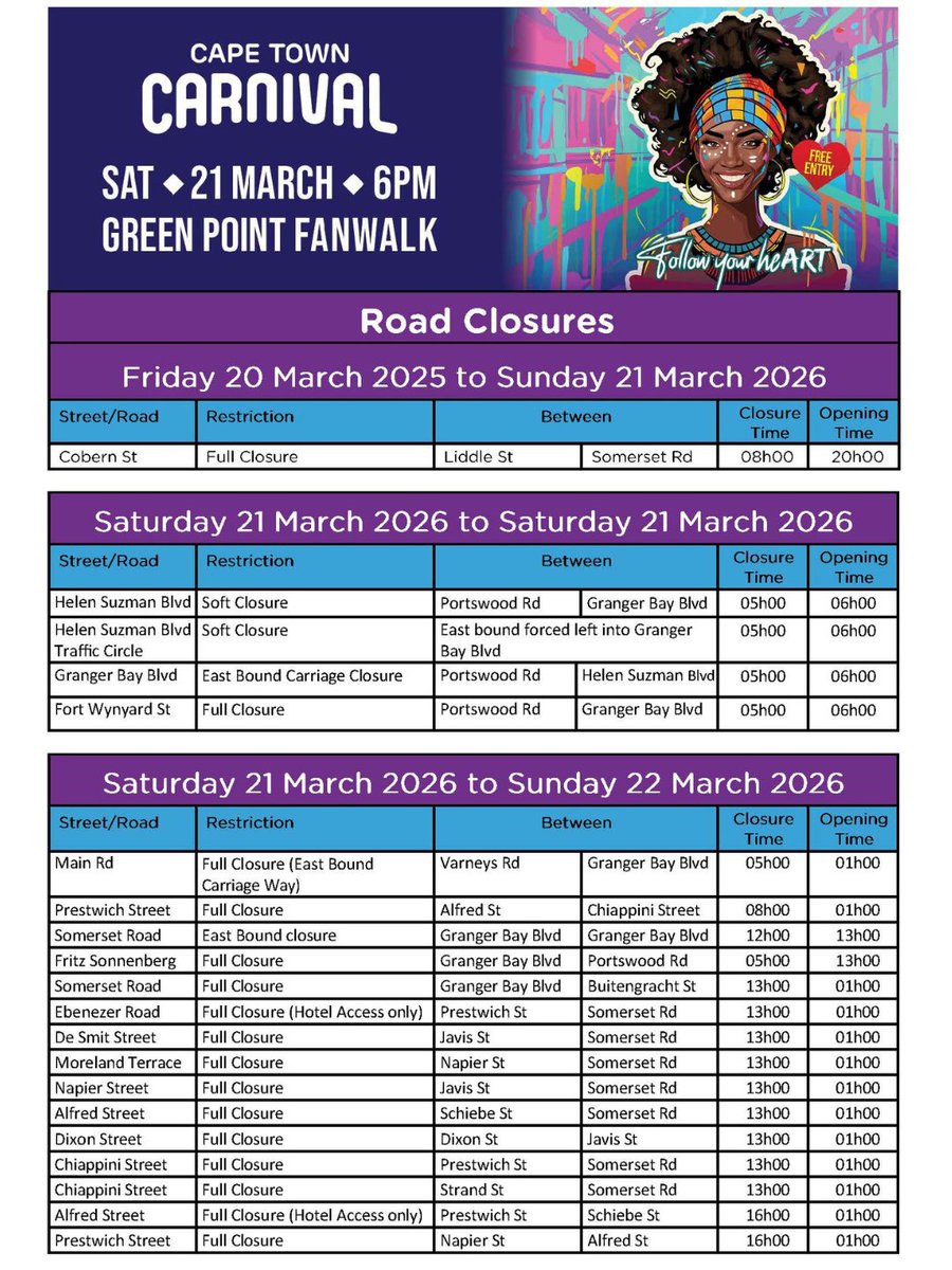 Cape Town Carnival tweet media