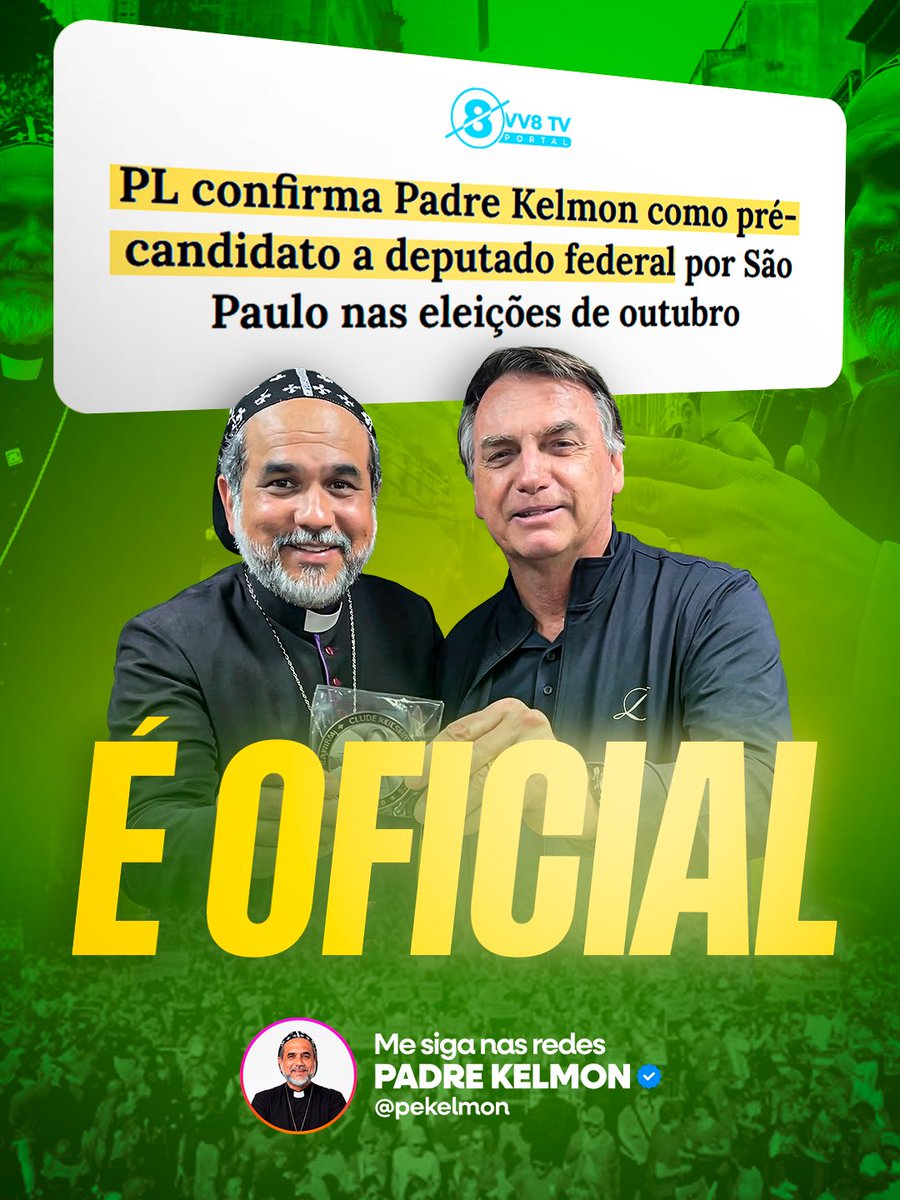 Cumprindo a missão de Deus e o chamado do nosso líder, <a href="/jairbolsonaro/">Jair M. Bolsonaro</a>. 

Juntos vamos resgatar o Brasil.