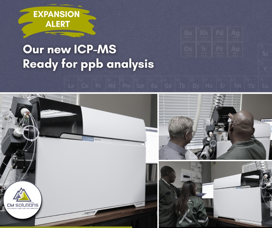 CMSMetLab's tweet photo. We are expanding our #metallurgicalservices with the acquisition of the Agilent 7850 ICP-MS. This cutting-edge technology enhances our ability to deliver rapid,  multi-element analysis at parts-per-billion levels for even the most challenging samples. #CMSMetLab https://t.co/nBFCCu63Pz