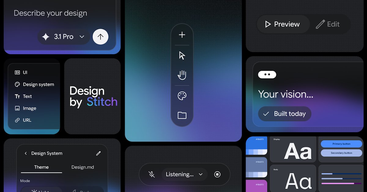 cxocommunity's tweet image. Introducing “vibe design” with Stitch cxo-community.com/2026/03/introd… 🔗 CXOCommunity #VibeDesign #Stitch #UIDesign #Tecnología #Innovación