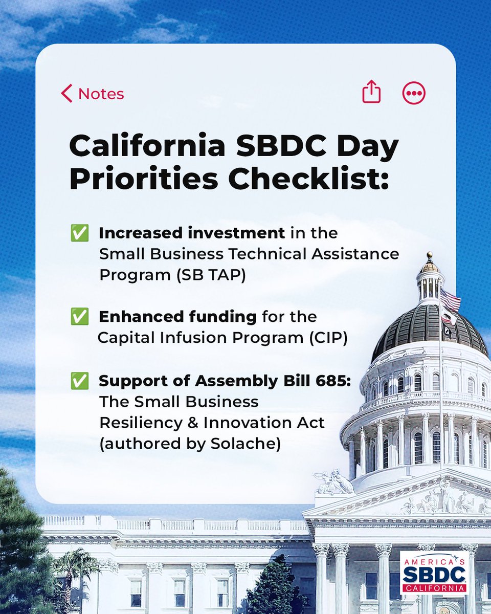 California SBDC tweet media