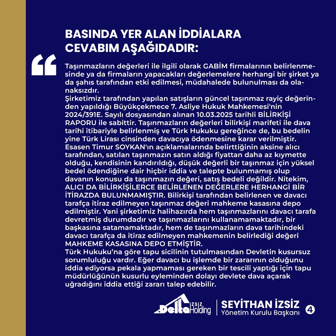 BASIN AÇIKLAMASI