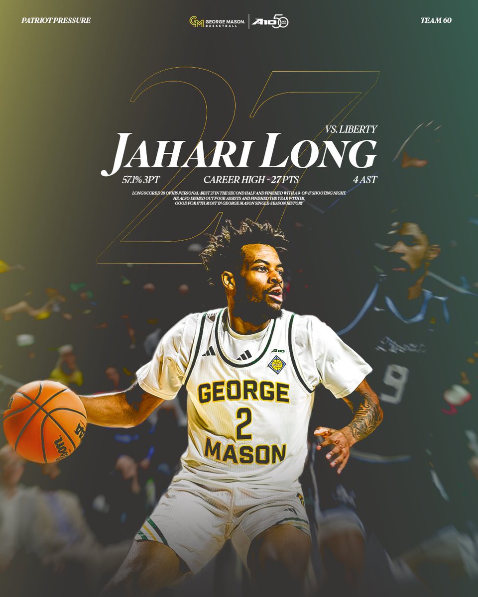 George Mason Men's Basketball tweet media