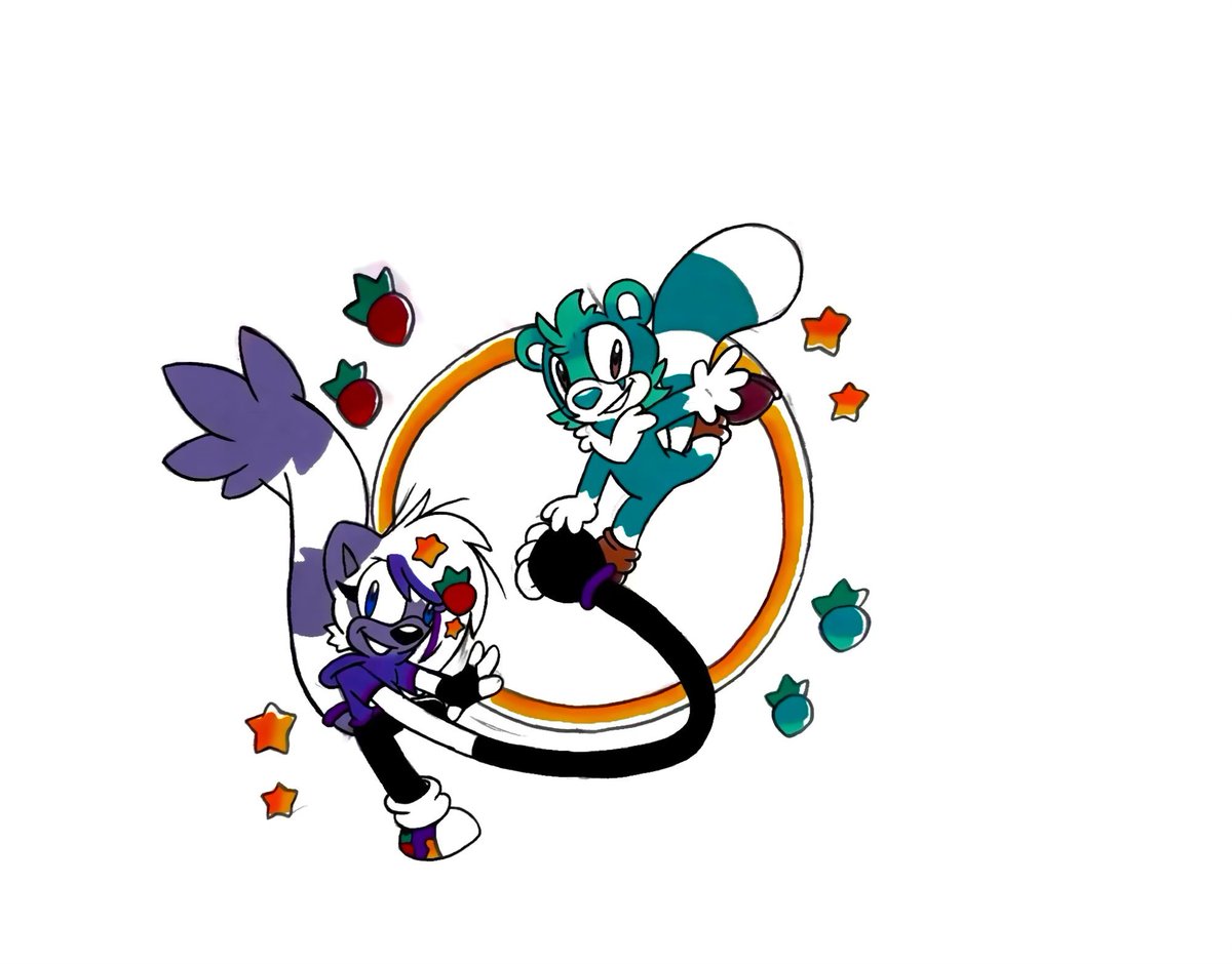 I made changes to his design based on how <a href="/stretchy_tailed/">⭐️ Evil Tangle The Lemur🍓</a> drew him