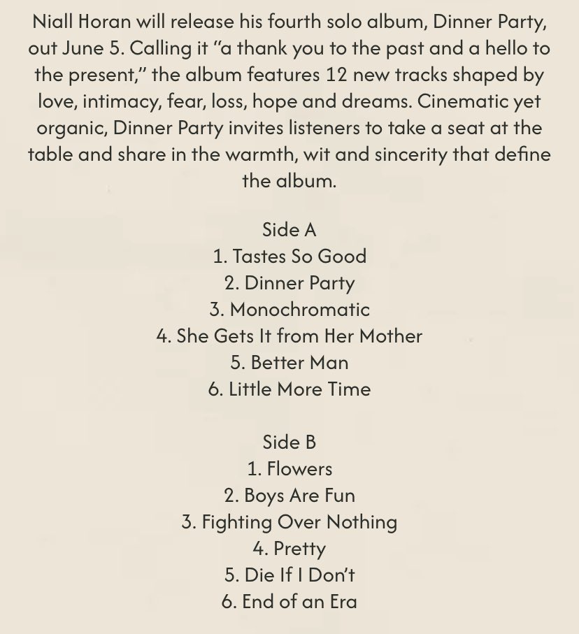 NH Daily Updates - DINNER PARTY 06/05 tweet media