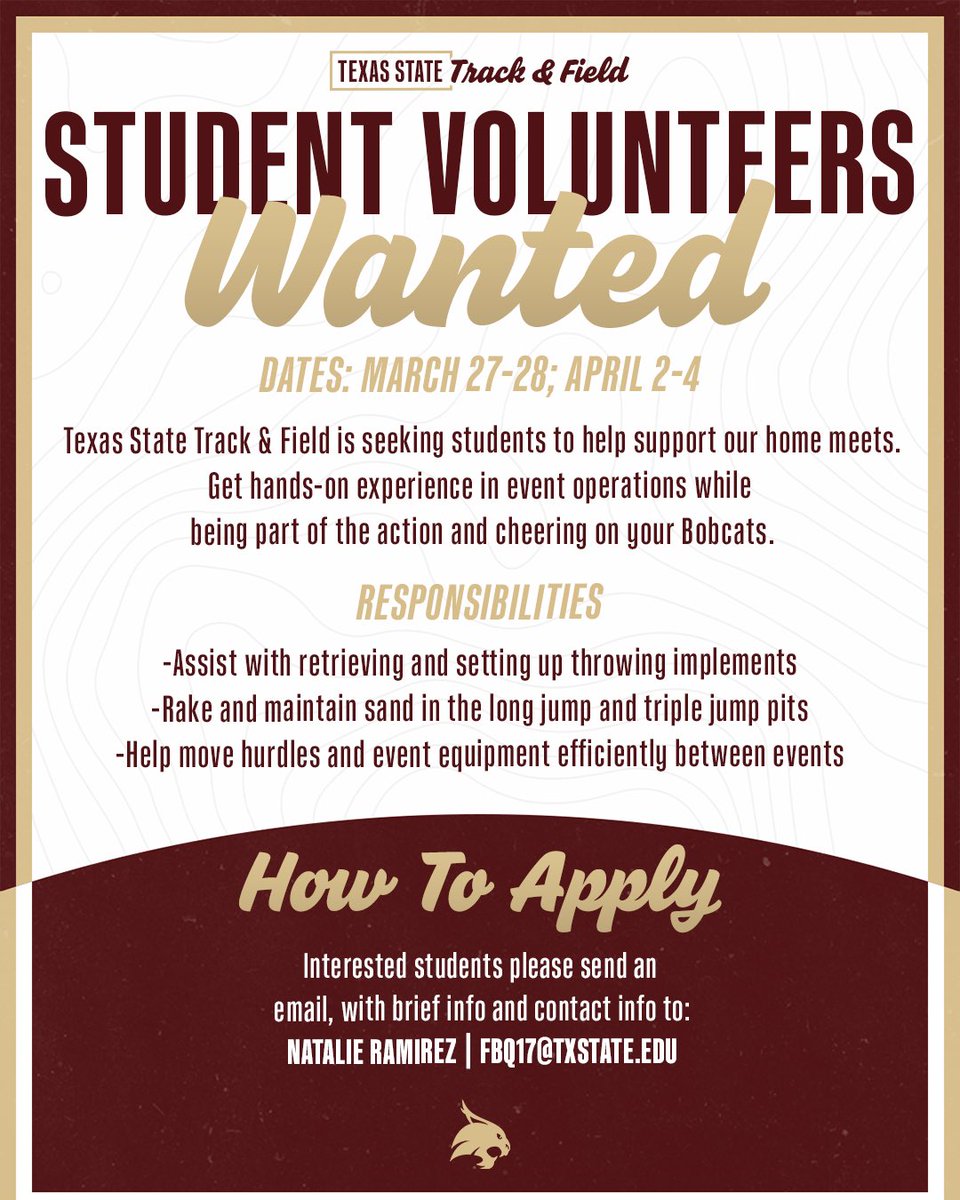 Texas State XC/Track and Field tweet media